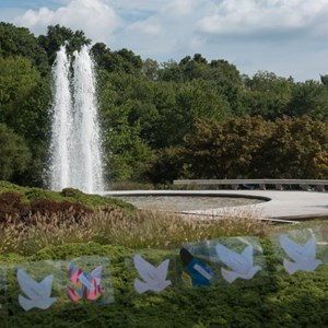 Memorial Park, Garden Of Reflection, 9 11 16 Photo By Karen Daddona