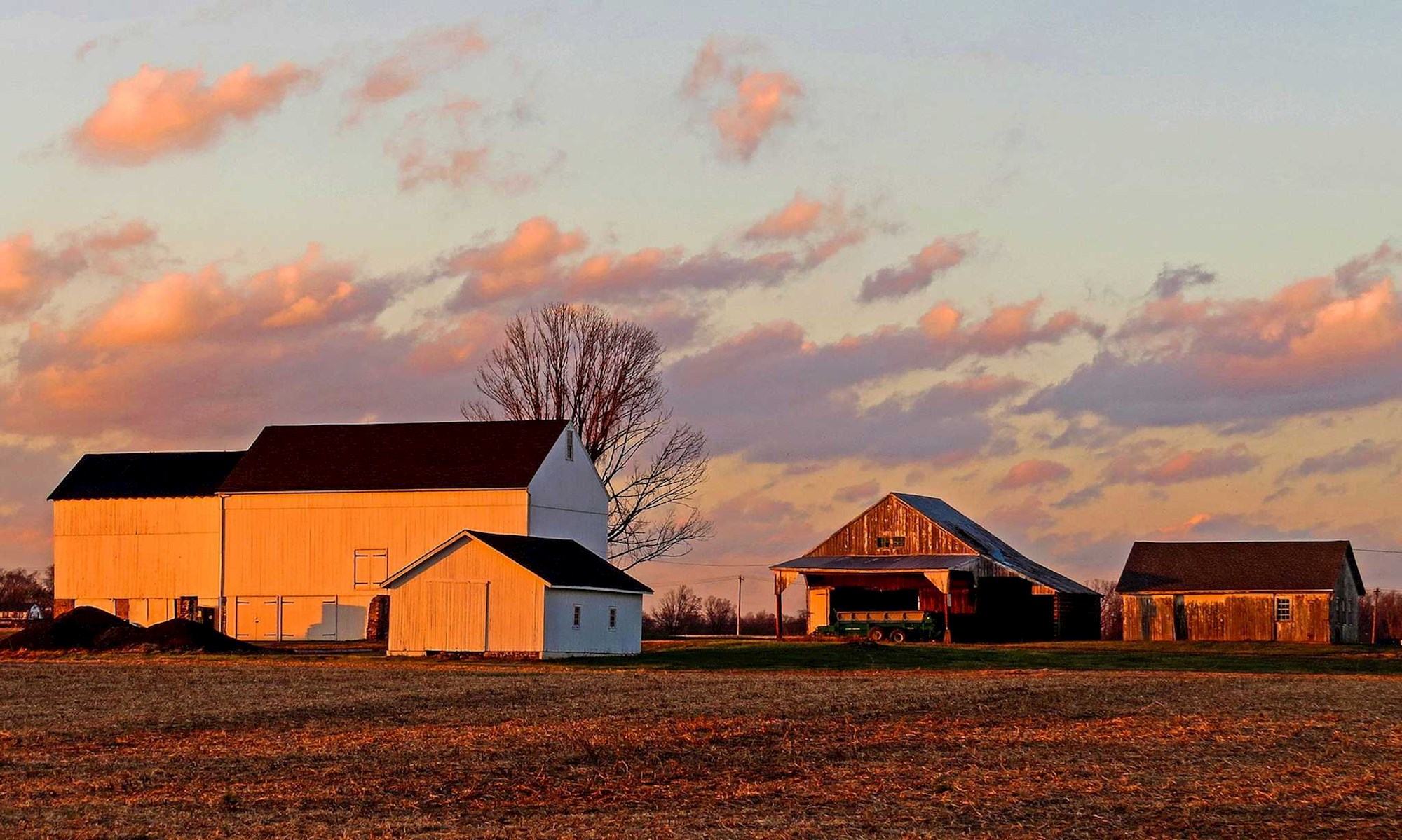 Patterson Farm At Sunset Photo By Karen Klein Schaffer