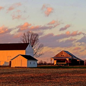 Patterson Farm At Sunset Photo By Karen Klein Schaffer
