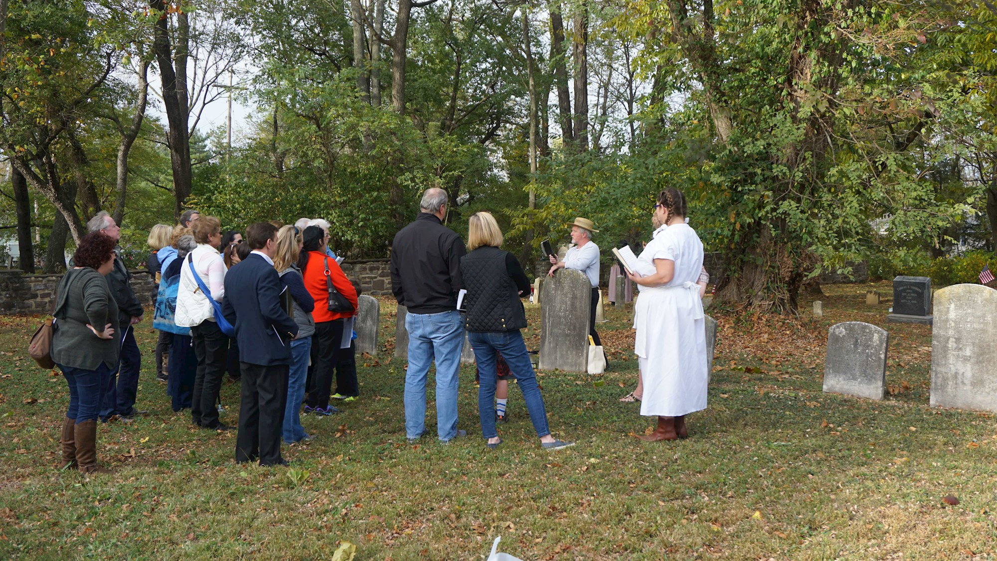 Slate Hill Cemetary Tour, October 2017