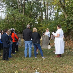 Slate Hill Cemetary Tour, October 2017