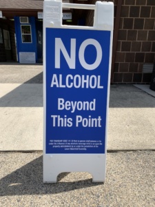 No Alcohol Sign