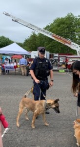 Police Dog At Community Day