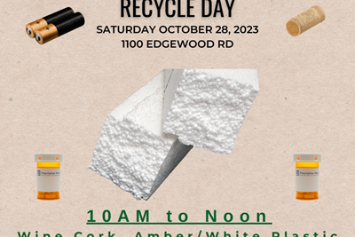 Styrofoam And Recycling Event