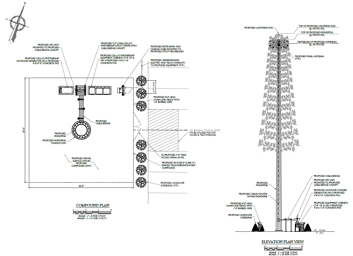 Crane Test for Proposed Verizon Cell Tower