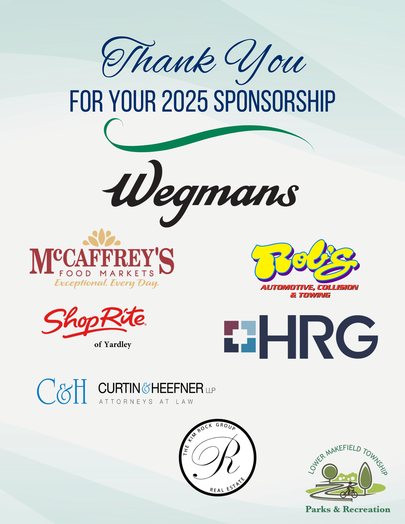 2025 Sponsorship Flyer